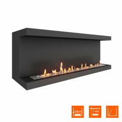 Fireplace Steelheat LONG 1400 Стандарт