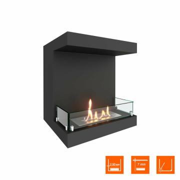 Fireplace Steelheat LONG 500 Стекло 