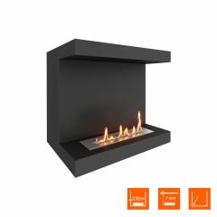 Fireplace Steelheat LONG 600 Стандарт