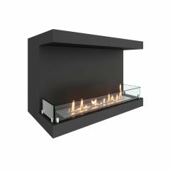 Fireplace Steelheat LONG 800 Стекло