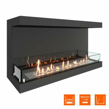 Fireplace Steelheat ONE 1000 Стекло Стемалит 