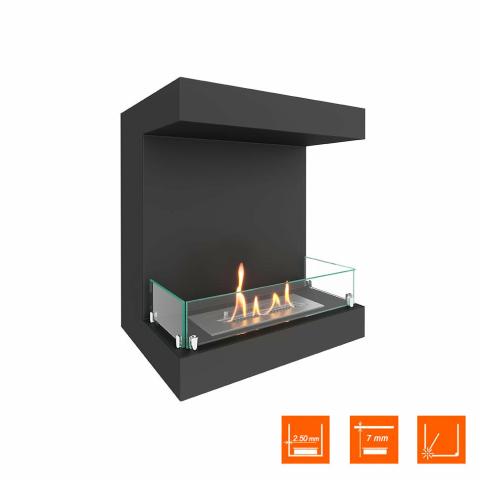 Fireplace Steelheat ONE 500 Стекло 