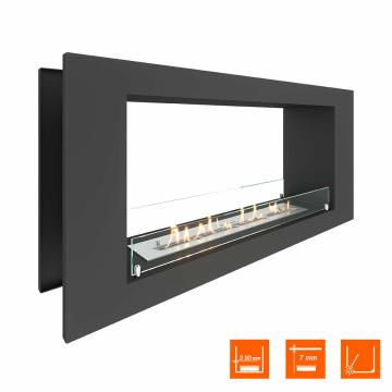 Fireplace Steelheat LONG 1100 Стекло 