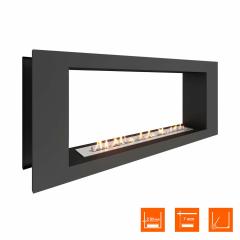 Fireplace Steelheat LONG 1200 Стандарт