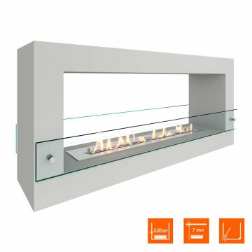 Fireplace Steelheat FRAME ONE 1000 Стекло 