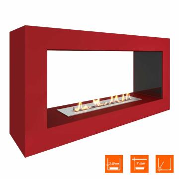 Fireplace Steelheat FRAME ONE 900 красный Стемалит 