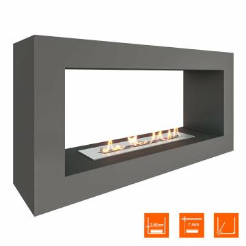 Fireplace Steelheat FRAME ONE 900 серый Стандарт 