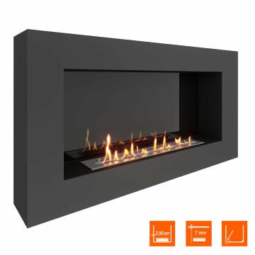 Fireplace Steelheat WALL GRAND 1200 Стемалит 