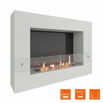 Fireplace Steelheat WALL GRAND 900 Стекло Стемалит 