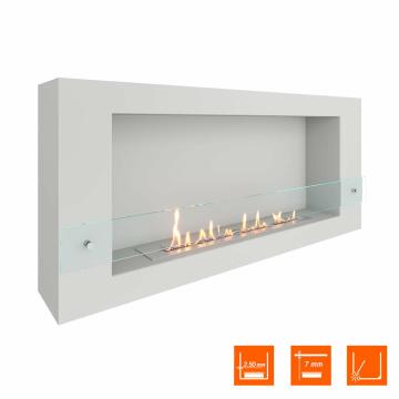 Fireplace Steelheat WALL LONG 1200 Стекло 