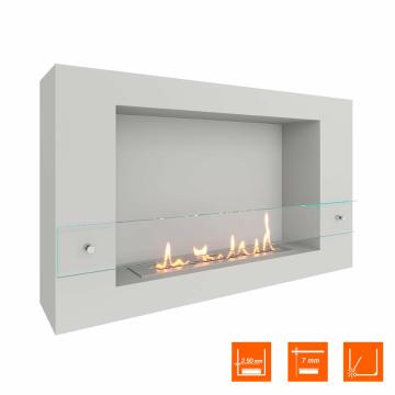 Fireplace Steelheat WALL LONG 900 Стекло 