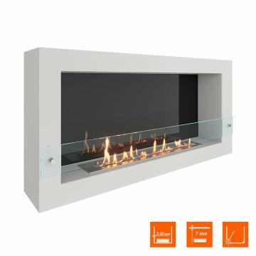 Fireplace Steelheat WALL ONE 1100 Стекло Стемалит 