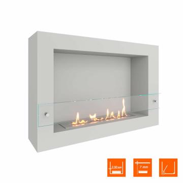 Fireplace Steelheat WALL ONE 800 Стекло 