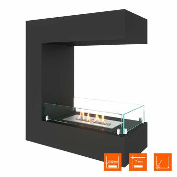 Fireplace Steelheat GRAND 600 Стекло 