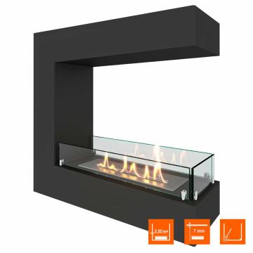 Fireplace Steelheat GRAND 700 Стекло 