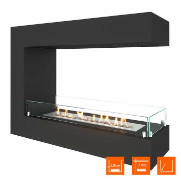 Fireplace Steelheat GRAND 900 Стекло 