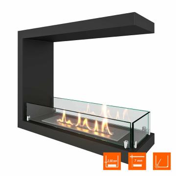 Fireplace Steelheat 600 Стекло 