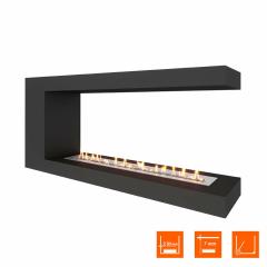 Fireplace Steelheat LONG 1200 Стандарт