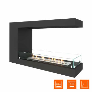 Fireplace Steelheat LONG 900 Стекло 