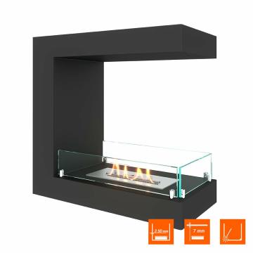 Fireplace Steelheat ONE 600 Стекло 