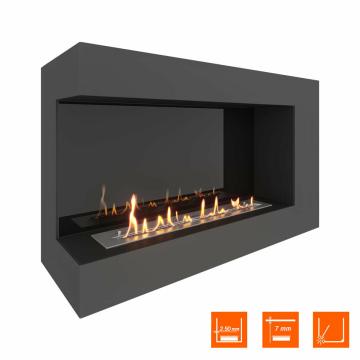 Fireplace Steelheat GRAND 1000 левый Стемалит 