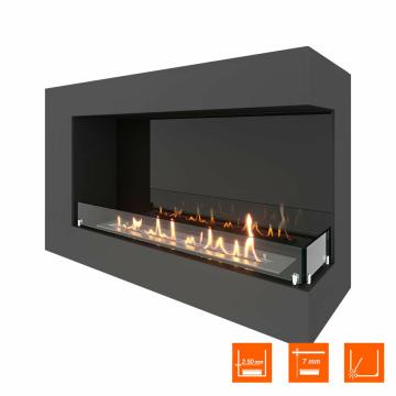 Fireplace Steelheat GRAND 1000 правый Стекло Стемалит 