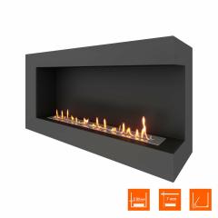 Fireplace Steelheat GRAND 1200 правый Стандарт