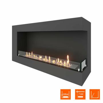 Fireplace Steelheat GRAND 1200 правый Стекло 