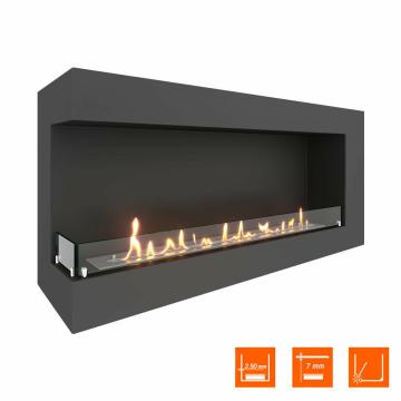 Fireplace Steelheat GRAND 1300 левый Стекло 