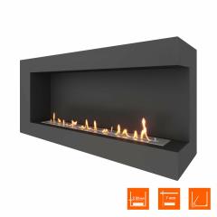 Fireplace Steelheat GRAND 1300 правый Стандарт