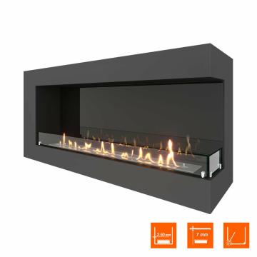 Fireplace Steelheat GRAND 1300 правый Стекло Стемалит 