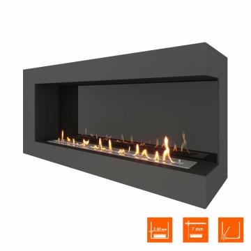 Fireplace Steelheat GRAND 1300 правый Стемалит 