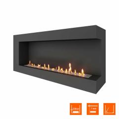 Fireplace Steelheat GRAND 1400 правый Стандарт