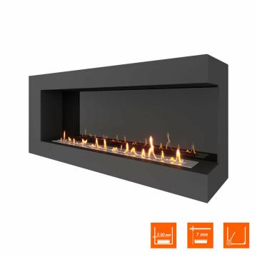 Fireplace Steelheat GRAND 1400 правый Стемалит 