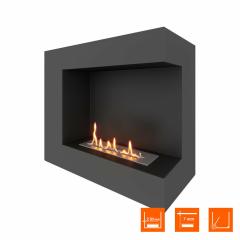 Fireplace Steelheat GRAND 700 правый Стандарт