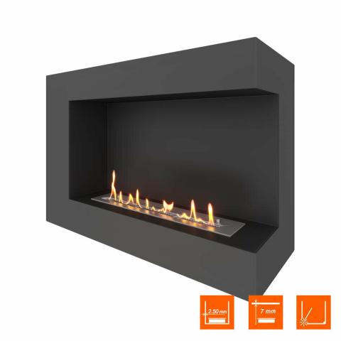 Fireplace Steelheat GRAND 900 правый Стандарт 