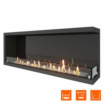 Fireplace Steelheat 1300 правый Стекло Стемалит 