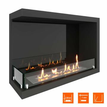 Fireplace Steelheat 700 левый Стекло Стемалит 