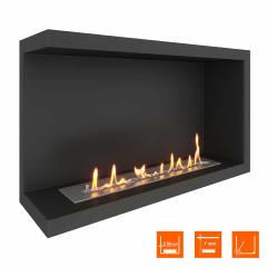 Fireplace Steelheat 800 левый Стандарт