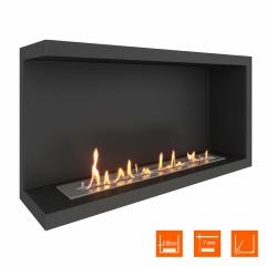 Fireplace Steelheat 900 левый Стандарт