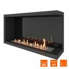 Fireplace Steelheat 900 правый Стемалит