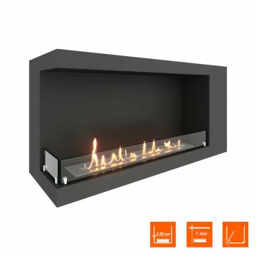 Fireplace Steelheat LONG 1000 левый Стекло 