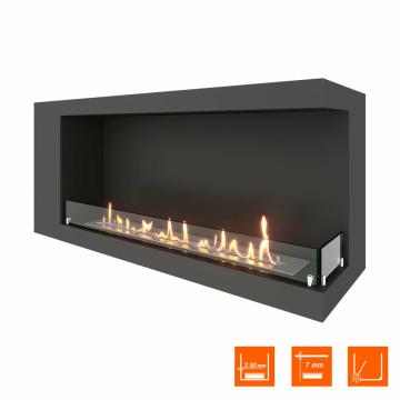 Fireplace Steelheat LONG 1100 правый Стекло 