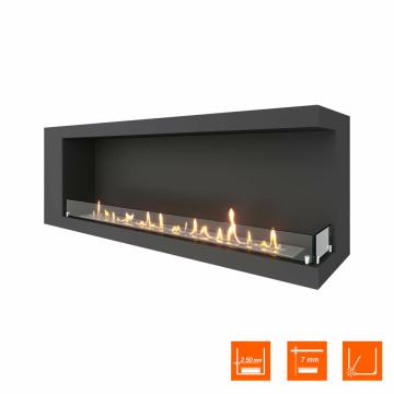 Fireplace Steelheat LONG 1400 правый Стекло 