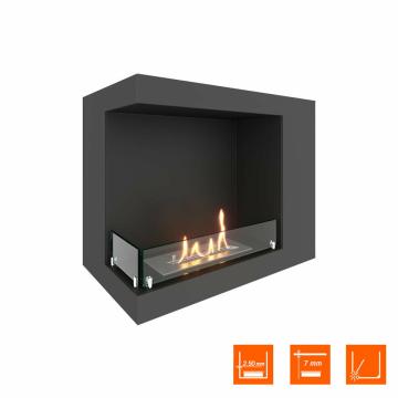 Fireplace Steelheat LONG 600 левый Стекло 