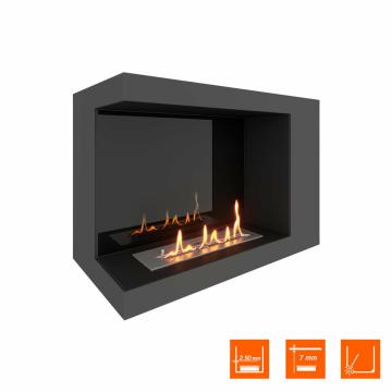 Fireplace Steelheat LONG 700 левый Стемалит 