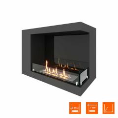 Fireplace Steelheat LONG 700 правый Стекло Стемалит