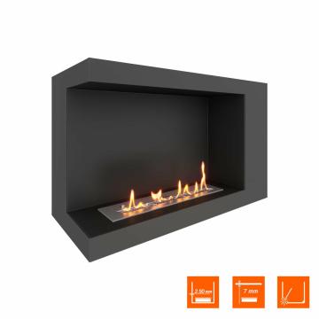 Fireplace Steelheat LONG 800 левый Стандарт 