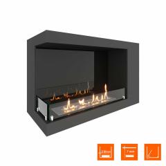 Fireplace Steelheat LONG 800 левый Стекло Стемалит