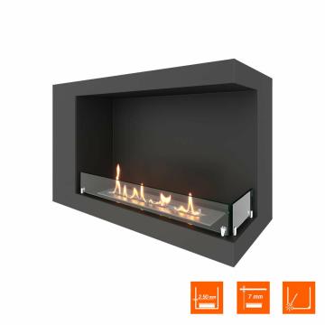 Fireplace Steelheat LONG 800 правый Стекло 